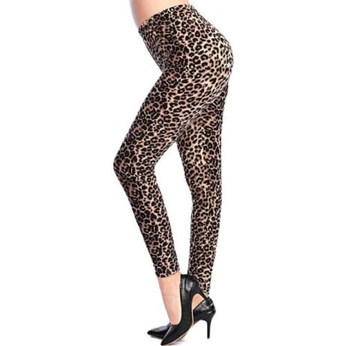 YSDNCHI Women Sexy Leopard High Waist Sportswear Leggings Activewear Printing Leggins Summer Elastic Fitness Pants