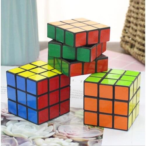 Yuxin little magic 4x4 Speed Puzzle Light Magic Cube Stickers sticker White Black Stickerless baby kids toys
