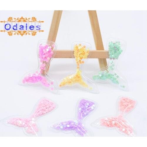 12Pcs Sequins Mermaid Tail Hair Clips for Girls Cute Hair Accessories Baby Girl Hairpins Children BB Hairpins Barrettes