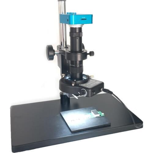 180X 3D C-Mount lens 20MP 1080P 60FPS HD HDMI USB industrial video digital phone repair microscope camera