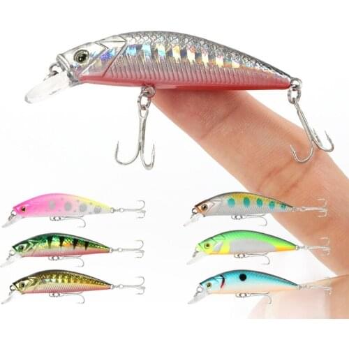 5cm 6.5g Lures Fishing Sinking Minnow Lure Jerkbait Pesca Trout Bait