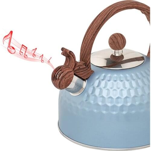 Tea Pot Stylish Multipurpose Whistling Kettle 2.5L Tea Kettle For Gas Cooker Induction Cooker Electric Ceramic Furnace Halogen
