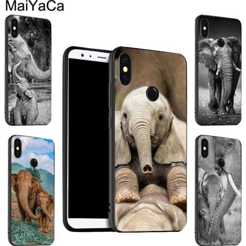 MaiYaCa Elephant Animal For POCO X3 F2 Pro F1 Case For Redmi Note 9 Pro 8 T 7 9S 9C For Mi Note 10 Lite A3 9T