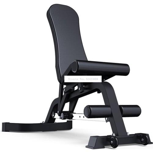 CSW9000 Multifunctional Dumbbell Bench Leather Sit Up Abdominal Bench Ab Fitness Bench Weight lifting Training Chair 3 Color