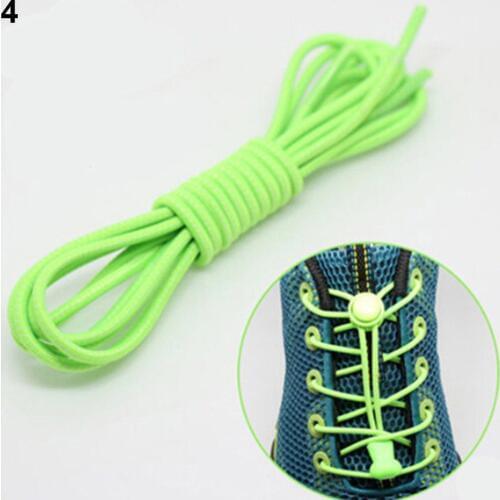 1 Pair Unisex Elastic Locking Shoe Laces Running Trainer Jogging Shoelaces Shoe Accessories
