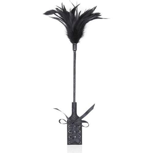 Erotic Sex Bondage Spanking Paddle Fetish Sex Toys Feather Flogger Sex Product Adult Games for Couples
