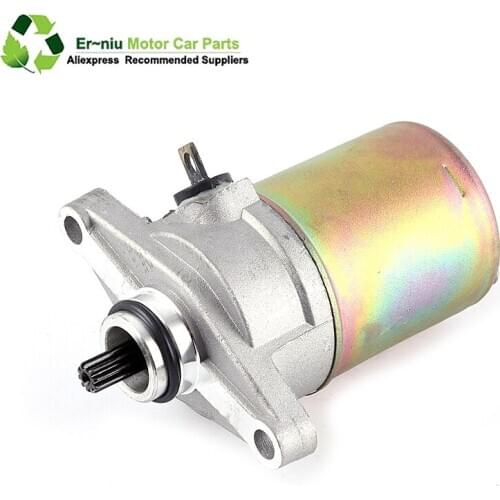GY6 50 80 100 Electric Starter Motor Moped Scooters 139qmb 139qma engine MOPED ATV Chinese SUNL ROKETA TANK JCL