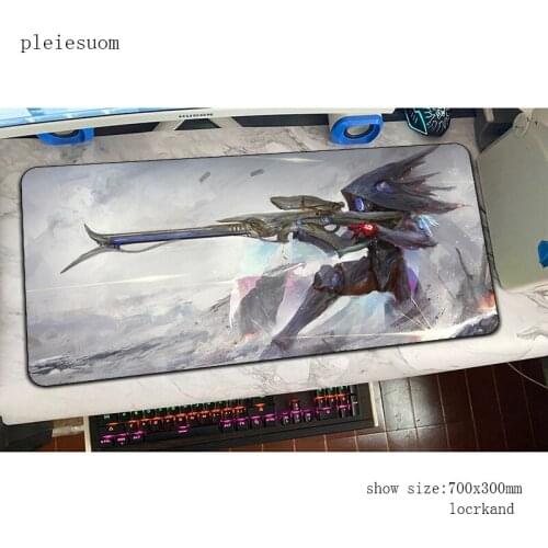Warframe mousepad High-end 800x300x4mm Computer mouse mat gamer gamepad pc locrkand gaming mousemat desk pad office padmouse
