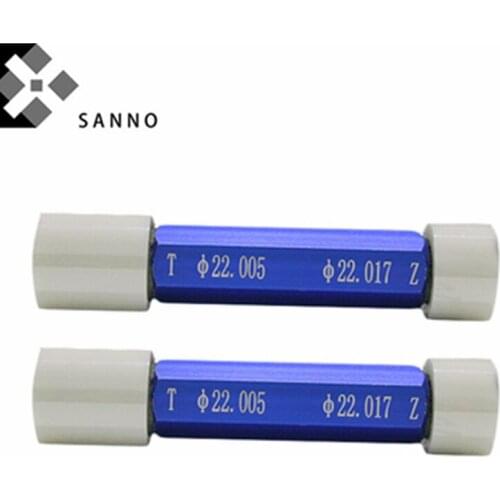 Ceramic double head end plain plug gauge 1.0- 49.999 can be customized smooth measuring tool needle pin gauge go nogo for test
