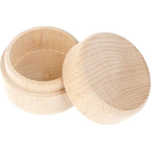 Natural Wooden Storage Box Handmade Jewelry Organizer Soap Crafts Case Vintage Decorative Craft Jewelry Box 1pcs