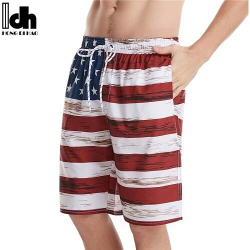 2021 Summer Swimming Trunks Men Breathable Beach Shorts Swimwear Quick Dry Beach Wear Bathing Suit Bermuda Surf Board Shorts