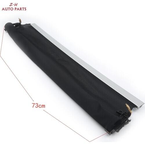 New Black Car Rolling Curtains Assembly For AUDI Q3 RSQ3 2014-2018 Sunroof Sun Shutter Sunshade Auto Gauze Roller Skylight Blind