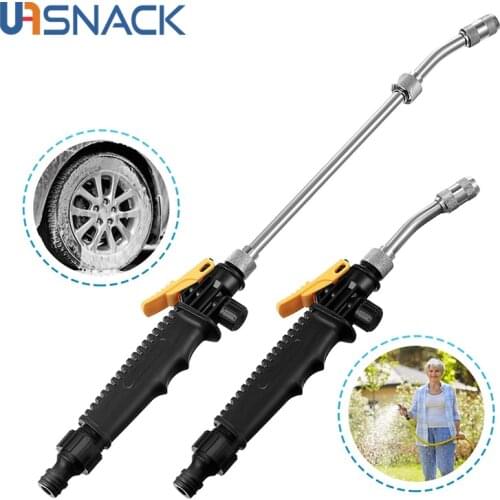 High Pressure Spray Nozzle Garden Atomizing Sprinkle Adjust Trolley Gun Nozzle Sprinkler Agricultural Manual Spray Watering Head