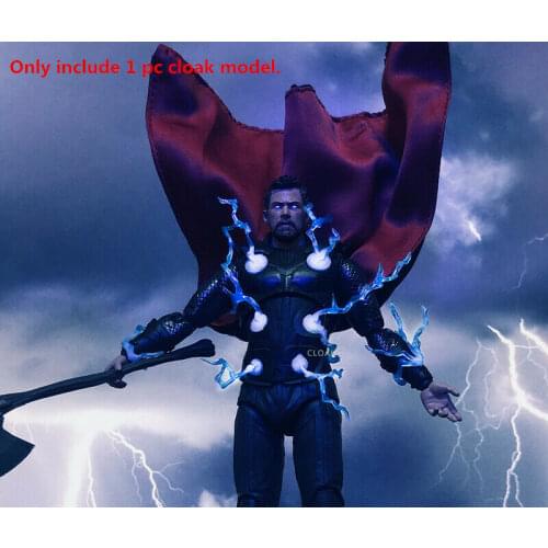 Handmade 1/12th Doll Clothes Accessories Cloak Model for 6" Female & Male