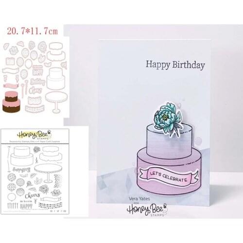 Sweet cake Troqueles de corte de metal scrapbooking stamps and dies Metal die cutters for scrapbooking Dies scrapbooking