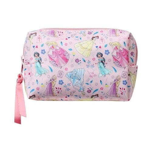 Disney genuine cartoon cute princess cosmetic bag PU waterproof wash bag large capacity portable travel storage bag