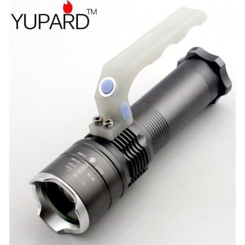 YUPARD Q5 led Spotlight Searchlight flashlight torch 3modes zoomable zoom high-quality For Camping Hunting outdoor sport