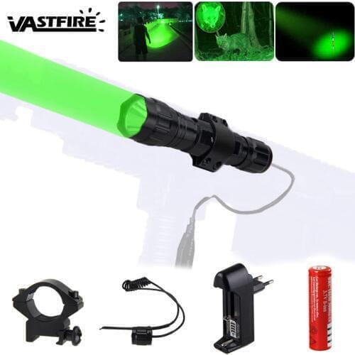 Tactical 501B Weapon Gun Flashlight For Hunting XML-T6/Q5 5000 lumens MINI Scout Light Lanterna Fit 20mm Rail Rifle Scope Mount