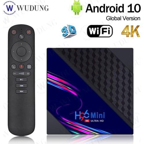 Newest H96 MINI V8 Android 10.0 Smart TV Box RK3228A Quad Core 2G 16G DDR3 2.4G WIFI 4K HD Set-Top Box PK X96 MINI
