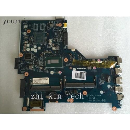Yourui For HP Pavilion 15-R Laptop motherboard ZS050 LA-A992P Mainboard with i3-4005u CPU DDR3 Test ok