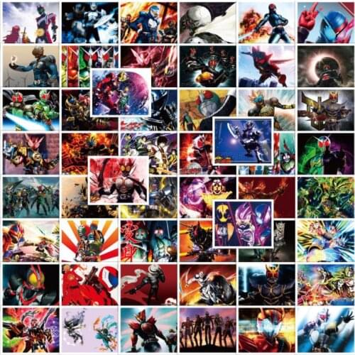 10/30/50Pcs/Set Kamen Rider Japanese anime Graffiti Waterproof Skateboard Travel Suitcase Phone Laptop Luggage Stickers Cute