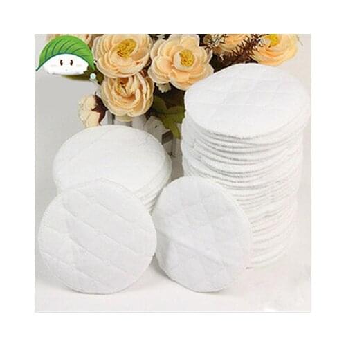 10 Pcs Reusable Nursing Breast Pads Washable Soft Absorbent Feeding Breastfeeding