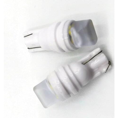 2PCS T10 W5W High Quality Ceramic Led Car Turn Side Light WY5W 501168 192Marker Auto Wedge Parking Bulb License Plate Lights 12V