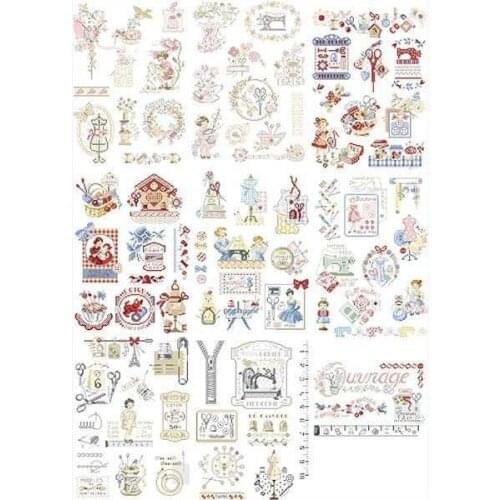 22/25ct Cross Stitch Kit Package Greeting Needlework Counted Cross-Stitching Kits New Style Counted Cross stich Painting LBP