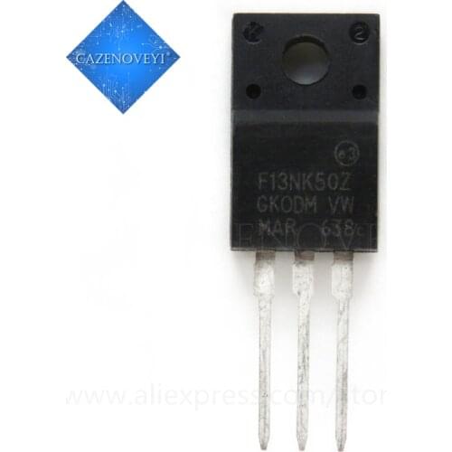 5pcs/lot F13NK50Z 13NK50 TO-220F In Stock