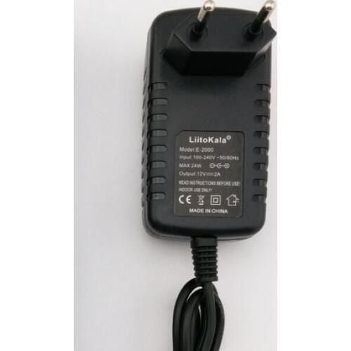 Liitokala 12V 2A Adapter monitor door supply DC 5.5 * 2.1 mm European US plugs