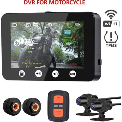 Dual Camera Car Video Recorder Car Dvr 1080P Driving Recorder Night Vision Dash Cam Motor Recorders