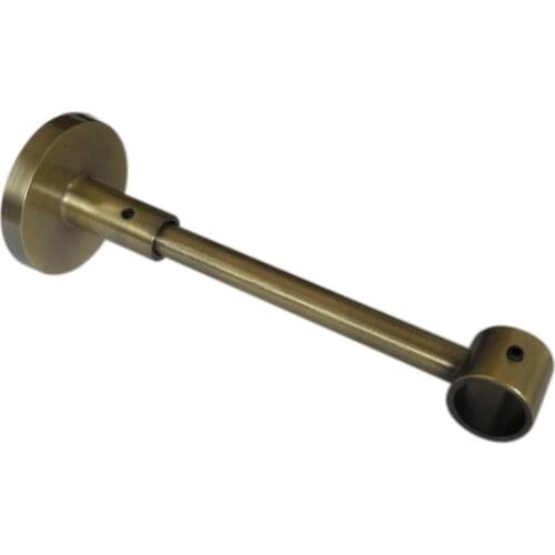 D16mm Curtain Rod Decorative Bracket 13.5cm , Curtain Accessories Bracket for Window Decoration