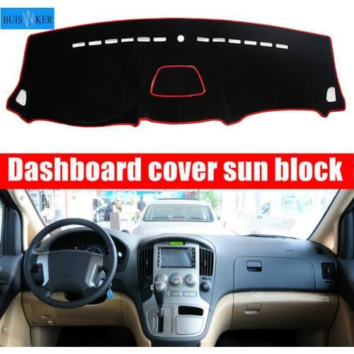 For Hyundai Grand Starex Royale i800 H-1 H300 07~19 Dashboard Cover Sun Shade Dash Mat Pad Carpet Stickers Interior Accessories