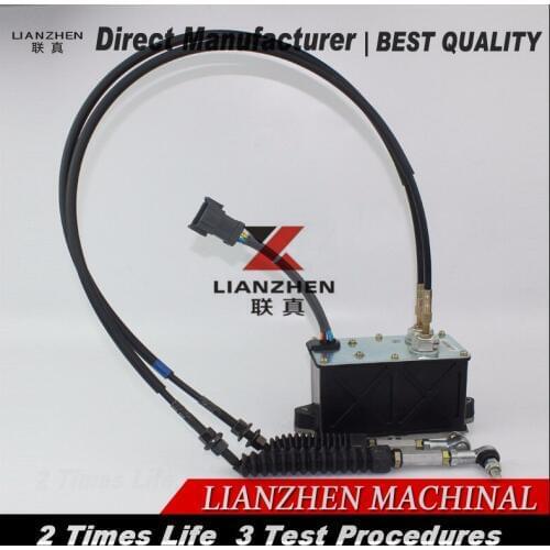 Excavator starting wiper motor for cat governor assy 247-5206 LIANZHEN parts E311CU excavator parts (7pins)