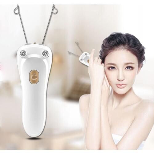 Electric Hair Remover Women Beauty Epilator USB Rechargeable Body Facial Hair Removal Defeatherer for All Body Parts