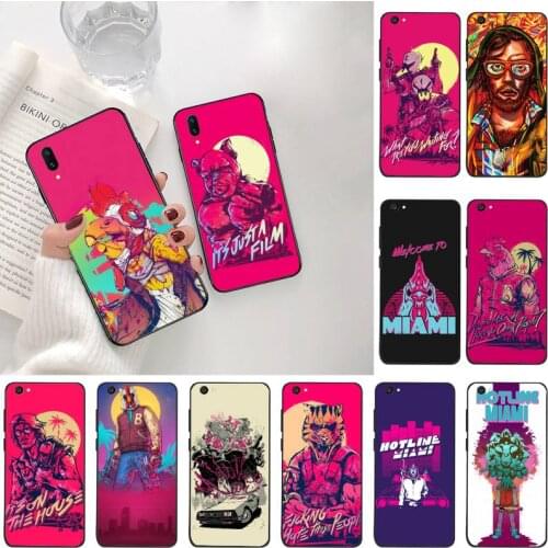 Game Hotline Miami Phone Case For Vivo Y91c Y17 Y51 Y67 Y55 Y7s Y81S Y19 V17 vivos5