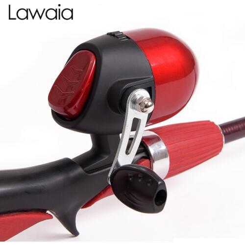 Lawaia Fishing Reel Nylon High-strength Wear-resistant Closed Wheel Inner Reel 2 Styles Smooth Out The Line Asian Fishing Gears