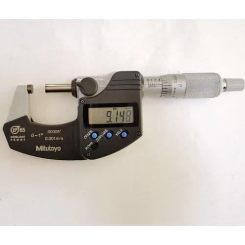 Mitutoyo Micrometer 293-340 with Dust/Water Protection Conforming to IP65 Level
