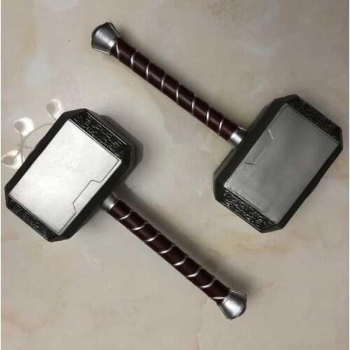 's Hammer 44cm Cosplay Thunder Hammer Weapons Model Figure Movie Role Playing Toy Kids Gift