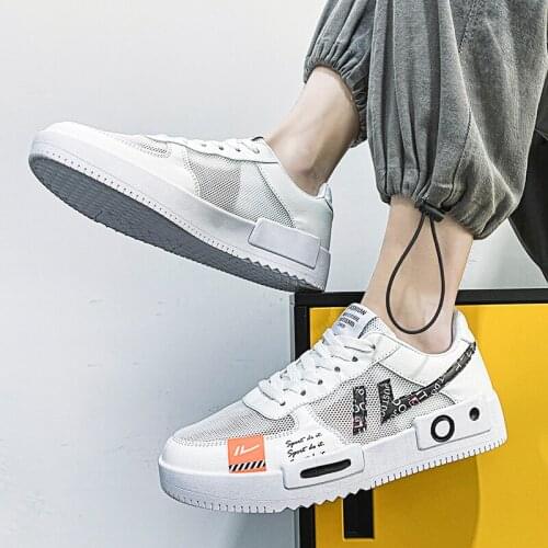 New Summer Men Casual Shoes Comfortable Platform Mens Sports Shoes Light Male Lace-up Non-slip Wear-resistant Shoes Sneakers