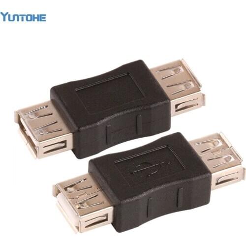 Wholesale - Good quality USB A Female to A Female Gender Changer USB 2.0 Adapter 1000pcs/lot