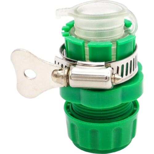 Plastic Hose Quick Connector Faucet Universal Joint 4" Tap Water Pipe Joint Nipple Adapter Car Wash Water Gun Accessories