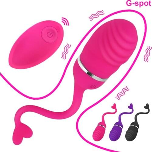 10 Modes Wearable G Spot Vibrator Sex Toys For Women Clitoris Stimulation Panties Vibrator Remote Control Vaginal Tight Exercise