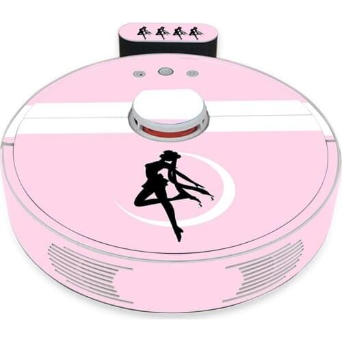 Cartoon design for Xiao mi Mi Robot Vacuum Cleaner sticker for xiao mi Robot s50 s51 s52 s55 skin for xiao mi s50 sticker