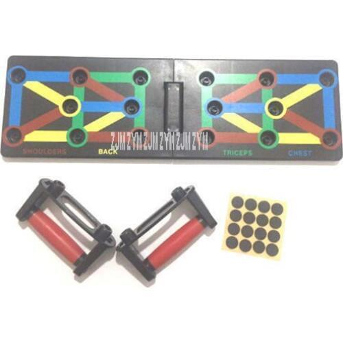 MJ-023 Foldable ABS Push Up Board Support Stand Multifunctional Muscle Exercise Training Push Up Plate Indoor Fitness Equipment