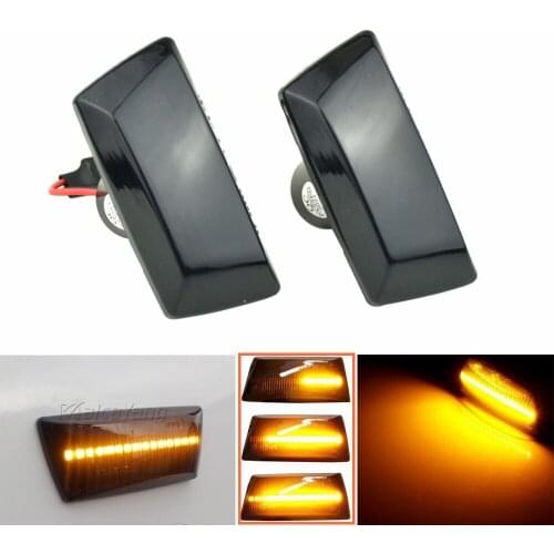 For Opel Astra H MK5 Insignia Zafira Corsa D MK4 Meriva Adam Led Dynamic Turn Signal Light Side Fender Marker Sequential Blinker