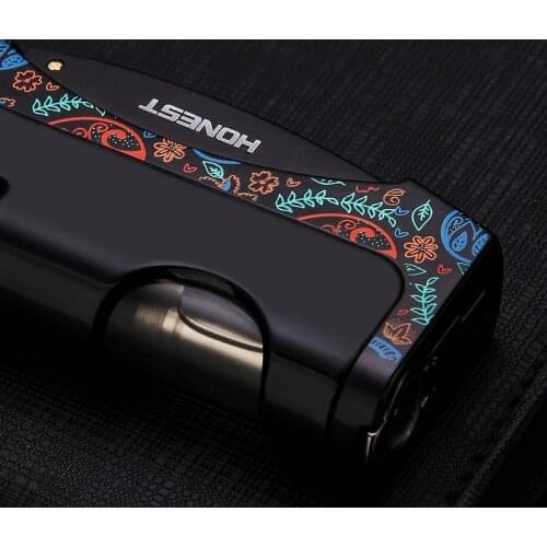 HONEST Turbo Lighters Torch Lighter Butane Metal Gas Lighter Cigarette Lighters Cigar Smoking Accessories Gadgets for Men