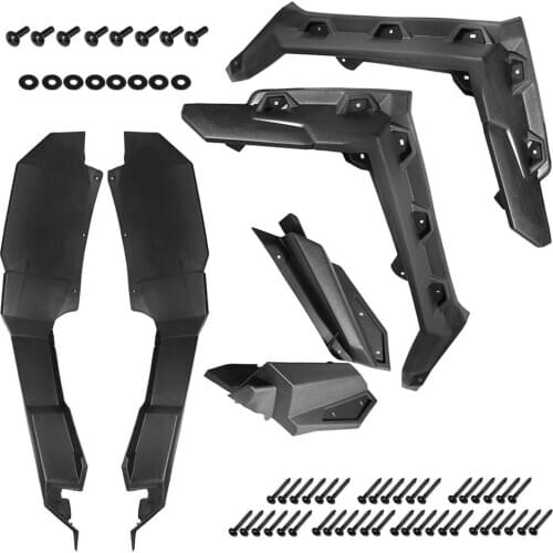 UTV Super Extended Fender Flares For All Can-Am Maverick X3 Turbo R 2017 2018 2019 2020 2021 Models