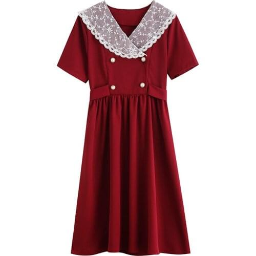 Retro Elegant Vestido Festa Harajuku Women Clothes Hepburn Style Slim Waist Robe Summer New Style Trendy Ukraine Dress Women