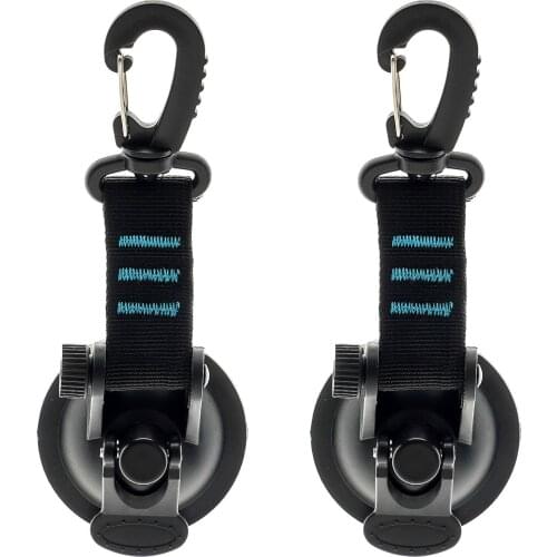 2Pcs ABS Mountain Buckle Hanger Hooks Suction Cup Tie Downs Vacuum Suction Anchor Travel Storage Suckers Hanging Holder Hooks